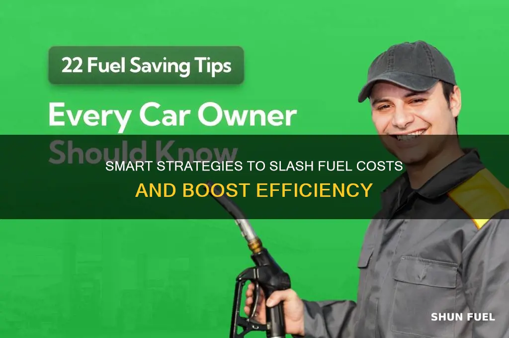 how reduce fuel consumption