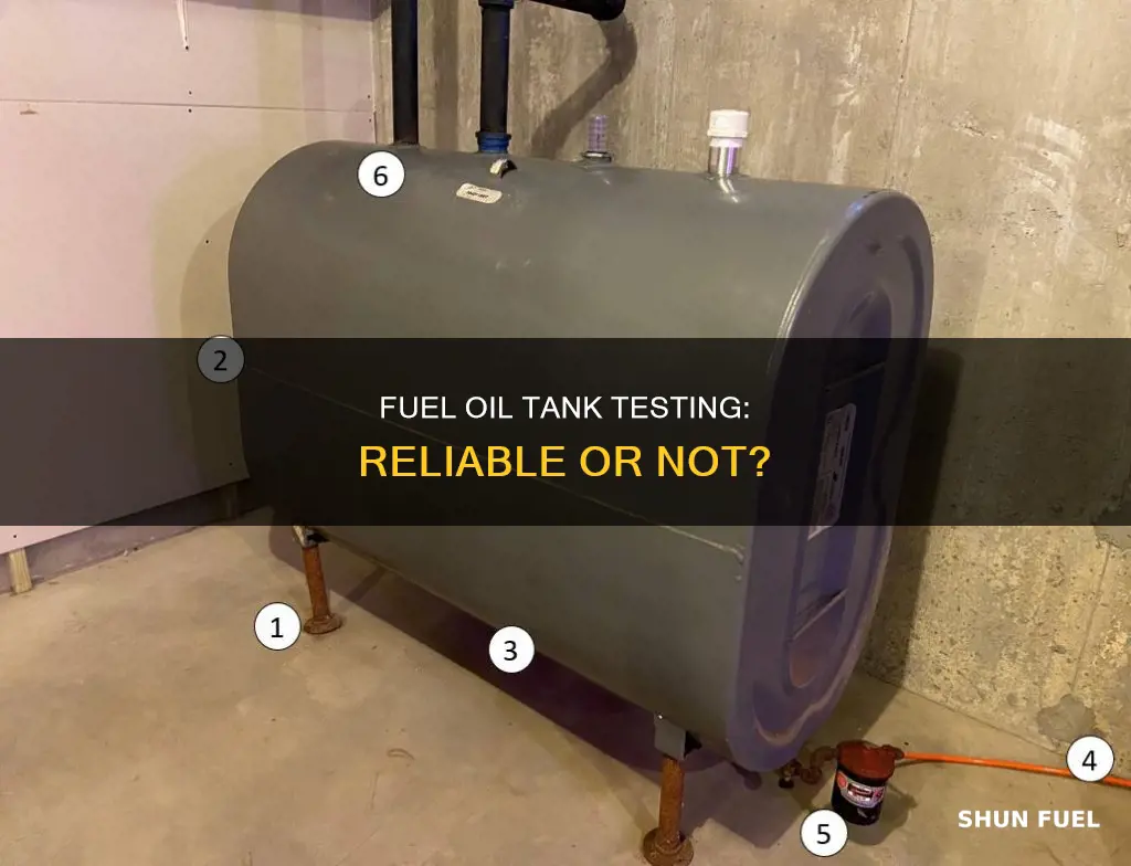 how reliable is fuel oil tank structure testing