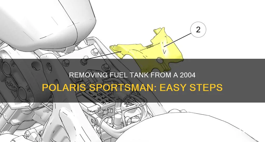 how remuve fuel tank 2004 polaris sportman yuo tube