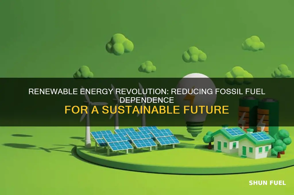 how renewable energy limits needs of fossil fuels