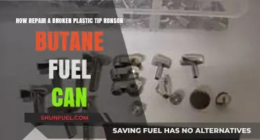 Fixing a Broken Plastic Tip on Your Ronson Butane Fuel Can