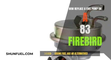 Replacing the Fuel Pump in Your 83 Firebird: Step-by-Step Guide