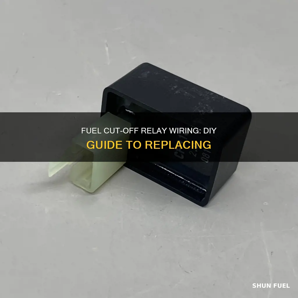 how replace fuel cut off relay wiring