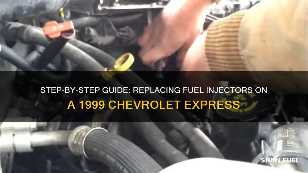 how replace fuel injector on 1999 chevrolet express