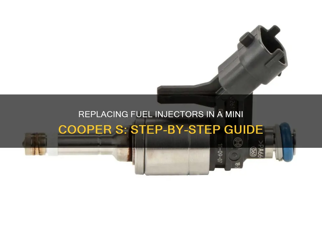 how replace fuel injectors 09 mini cooper s
