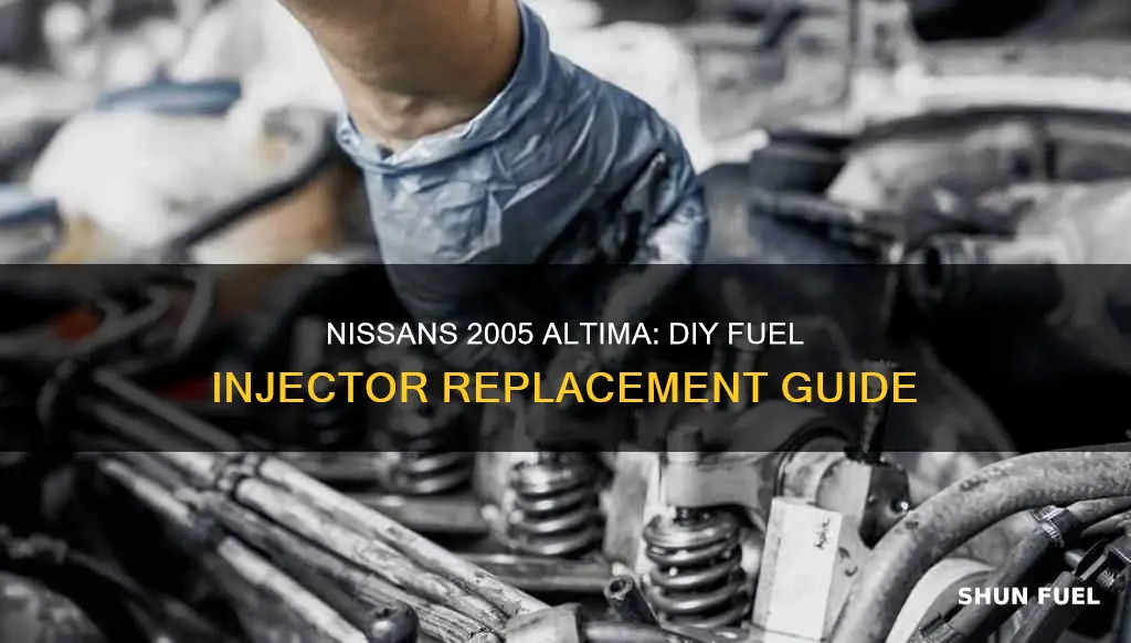 how replace fuel injectors nissan altima 2005