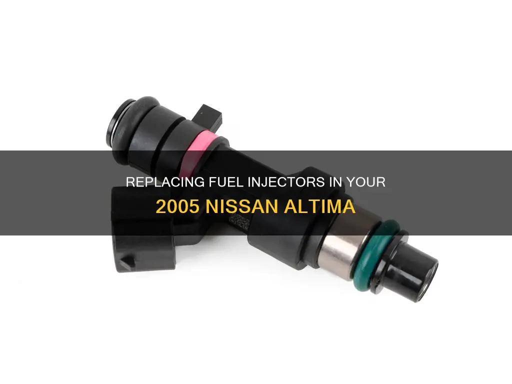 how replace fuel injectors nissan altima 2005