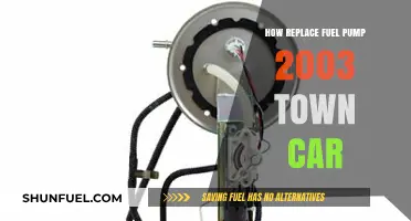 Replacing the Fuel Pump in a 2003 Town Car: A Step-by-Step Guide