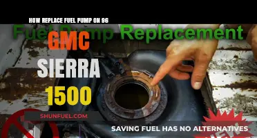 Replacing the Fuel Pump: A DIY Guide for Your 96 GMC Sierra 1500