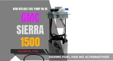 Replacing the Fuel Pump in a 96 GMC Sierra 1500