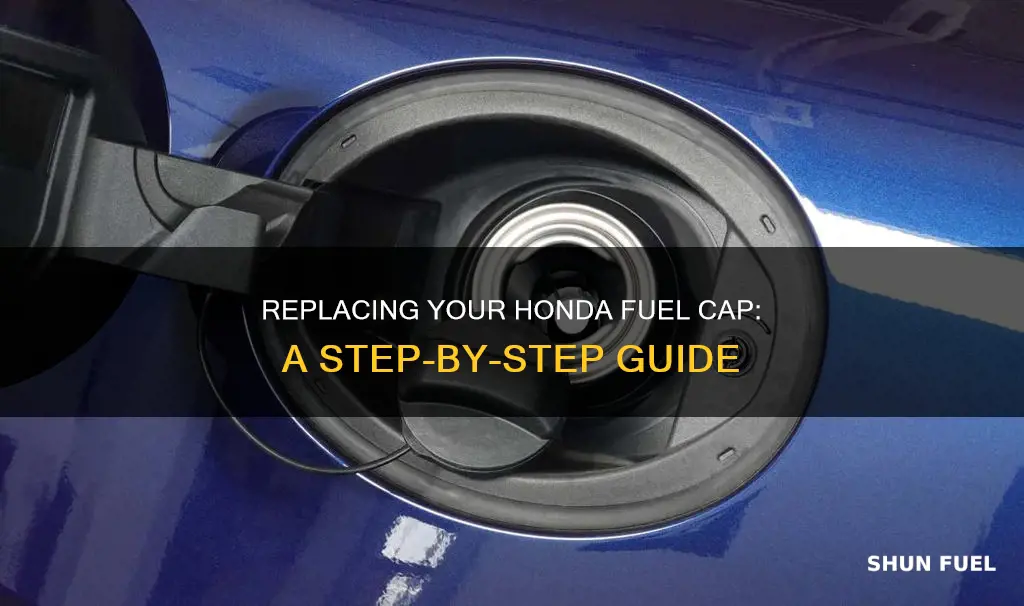 how replace honda fuel cap