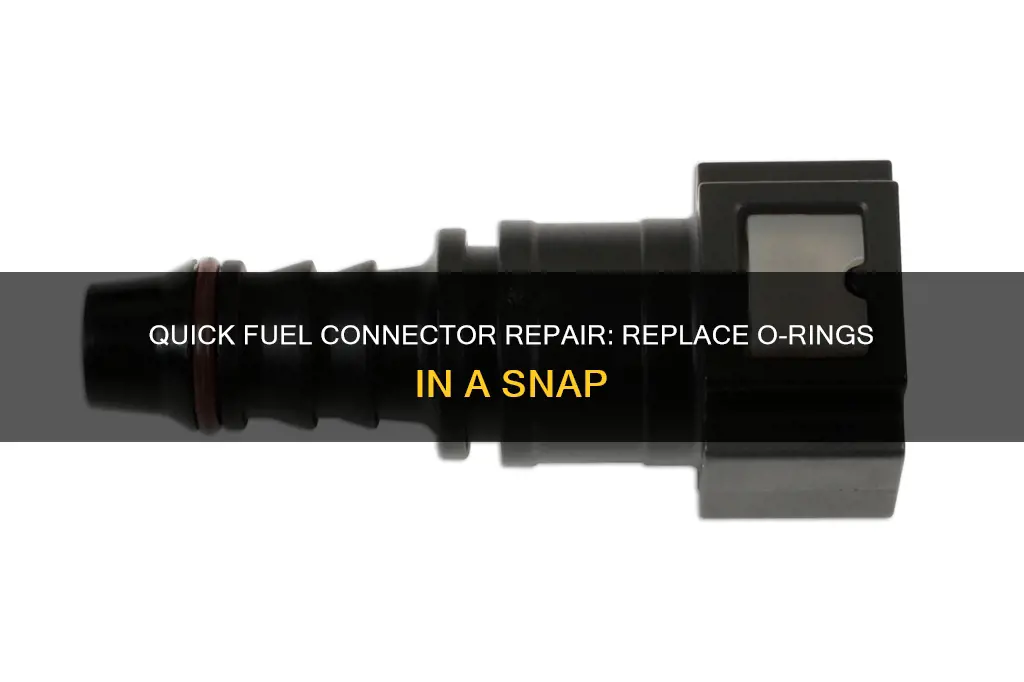 how replace oring incford fuel quick connect