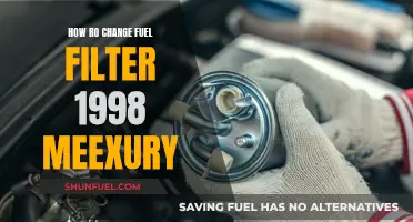 Replacing Fuel Filter: 1998 Meexury, Step-by-Step Guide