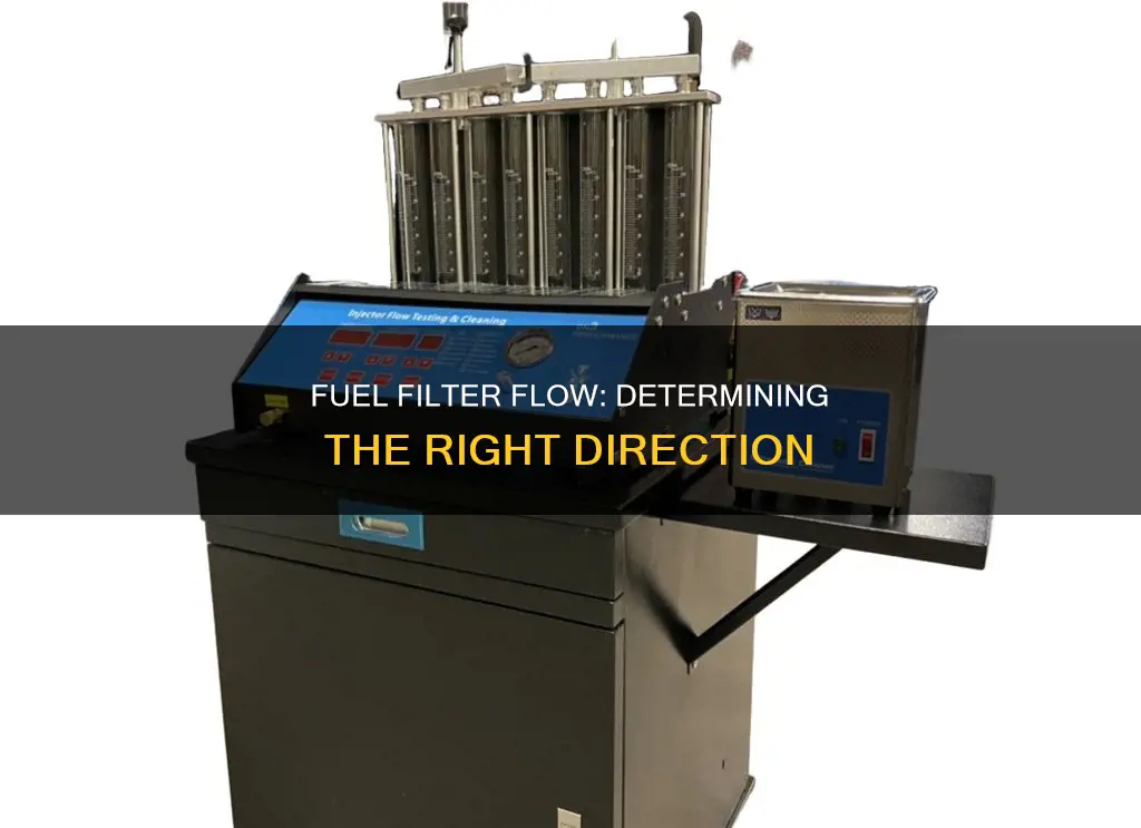 how ro determine flow on a fuel filter