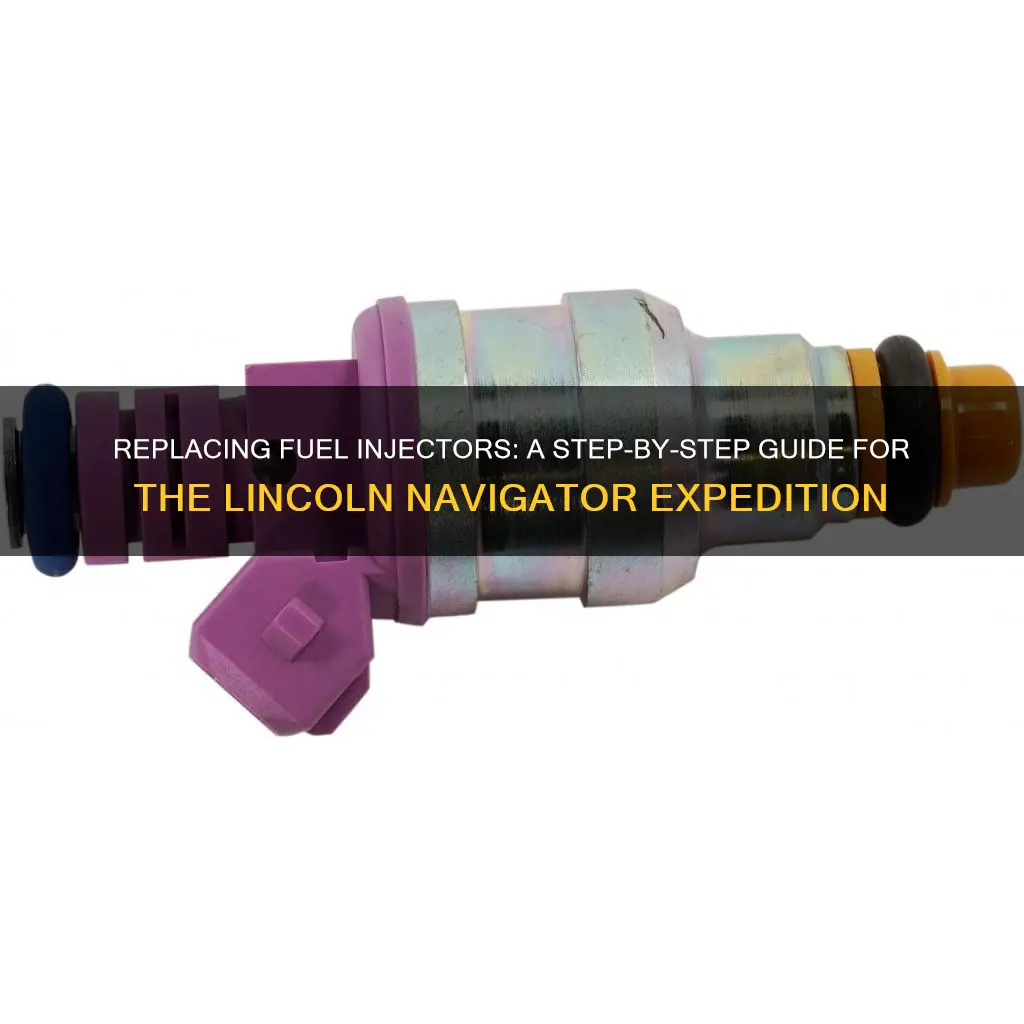 how ro replace fuel injector on lincoln navigator expedition