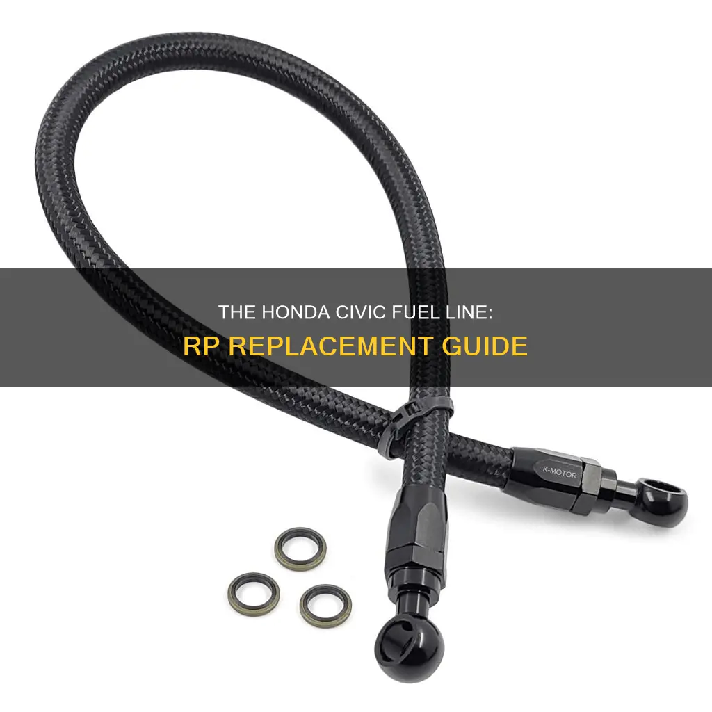 how rp replace fuel line on 2008 honda civic