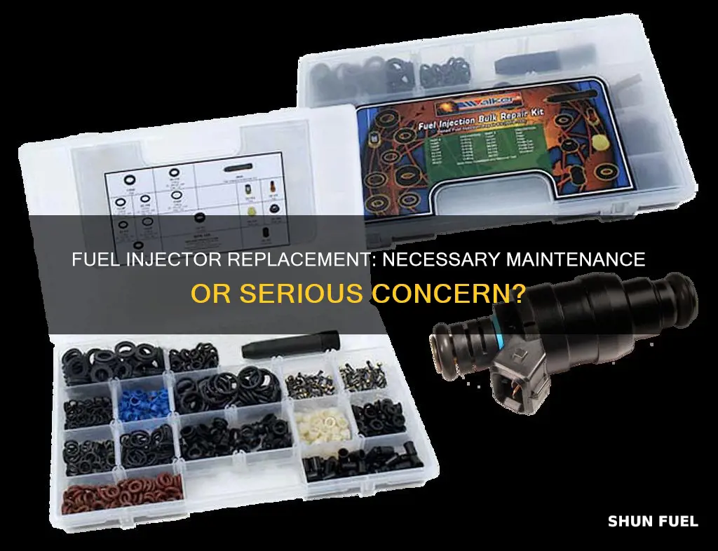 how serious is needing to replace fuel injectors