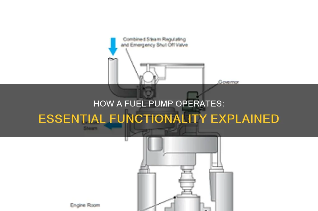 how should a fuel pump pump