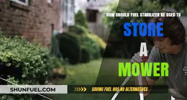 Proper Fuel Stabilizer Use for Long-Term Lawn Mower Storage Tips