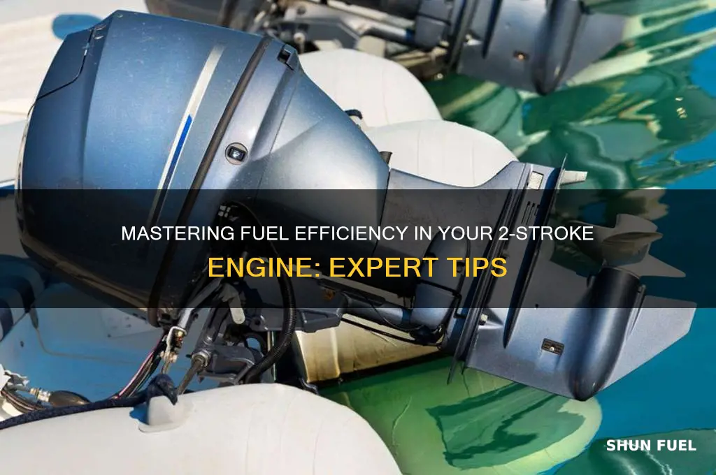 how should i use fuel in 2 stroke engine
