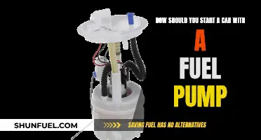 Starting a Car: Fuel Pump Priming Tips