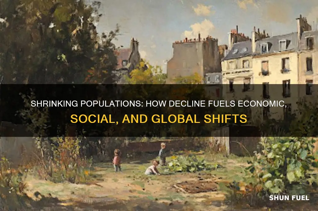 how shrinking populations fuel
