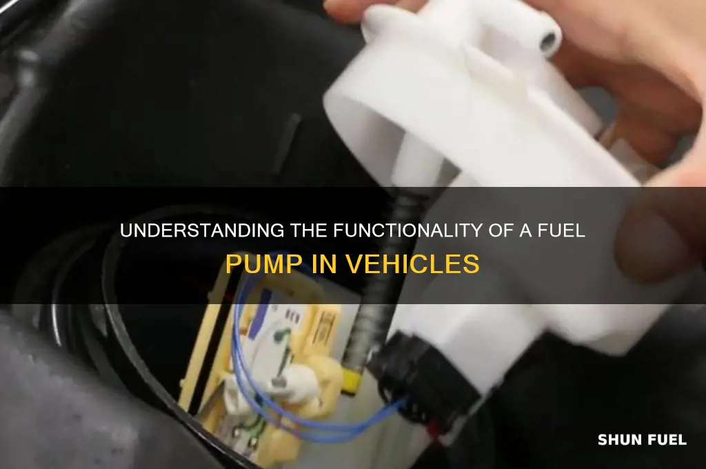 how sies the fuel pump work