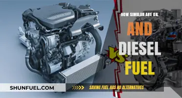 The Similarities Between Oil and Diesel Fuel