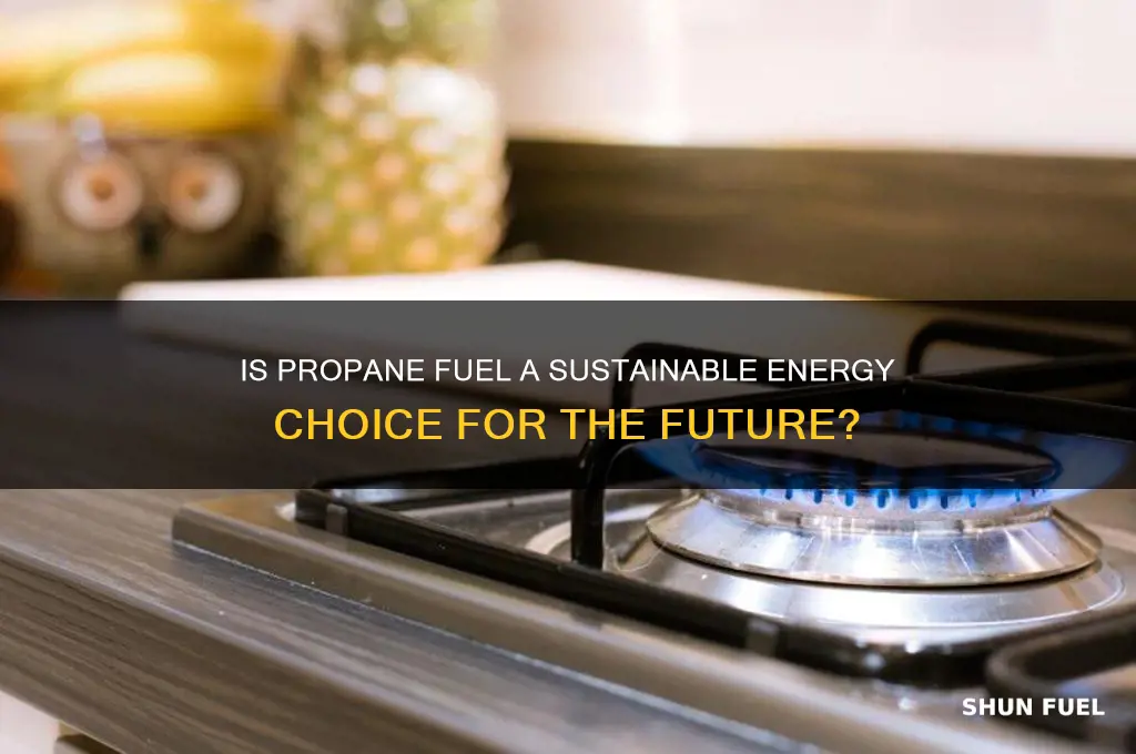 how sustainable is propane fuel