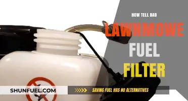 Signs of a Faulty Lawnmower Fuel Filter