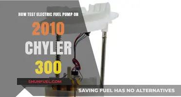 Testing Your 2010 Chrysler 300's Electric Fuel Pump: A Step-by-Step Guide