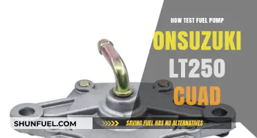 Testing Suzuki LT250 Quad Fuel Pump: Step-by-Step Guide