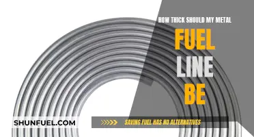 Optimal Thickness for Metal Fuel Lines: A Comprehensive Guide