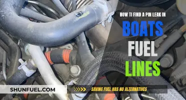Finding Pin Leaks: Securing Boat Fuel Lines