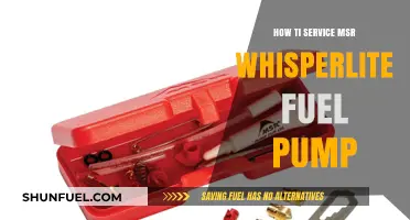 Servicing Your MSR Whisperlite Fuel Pump: A Step-by-Step Guide