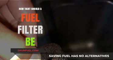 The Right Tightness for Fuel Filter Efficiency
