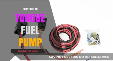 Proper Torque for Fuel Pump Installation: A Comprehensive Guide