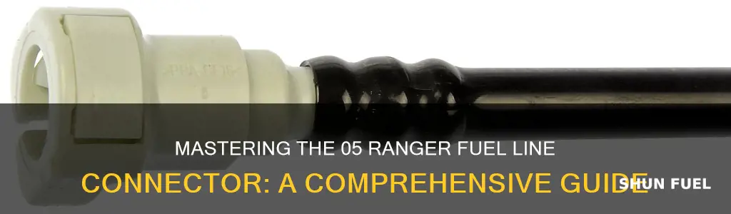 how to 05 ranger fuel line connector