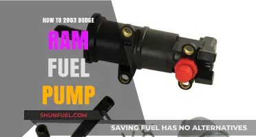 Dodge Ram Fuel Pump Replacement Guide: 2003 Model Troubleshooting Tips