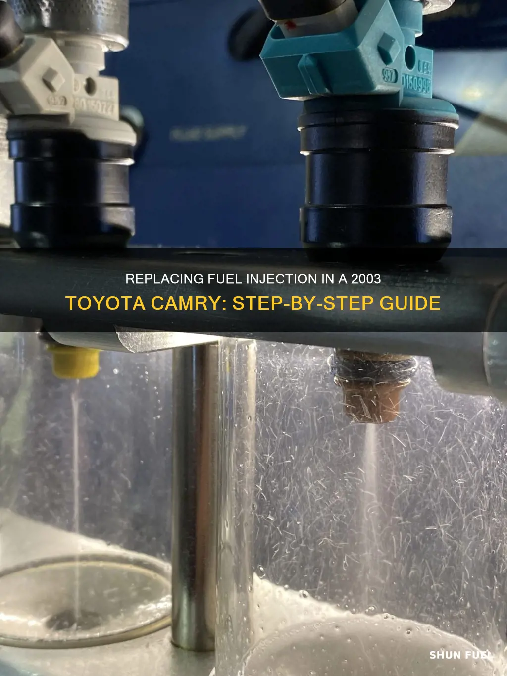 how to 2003 toyota camry fuel injection replacement
