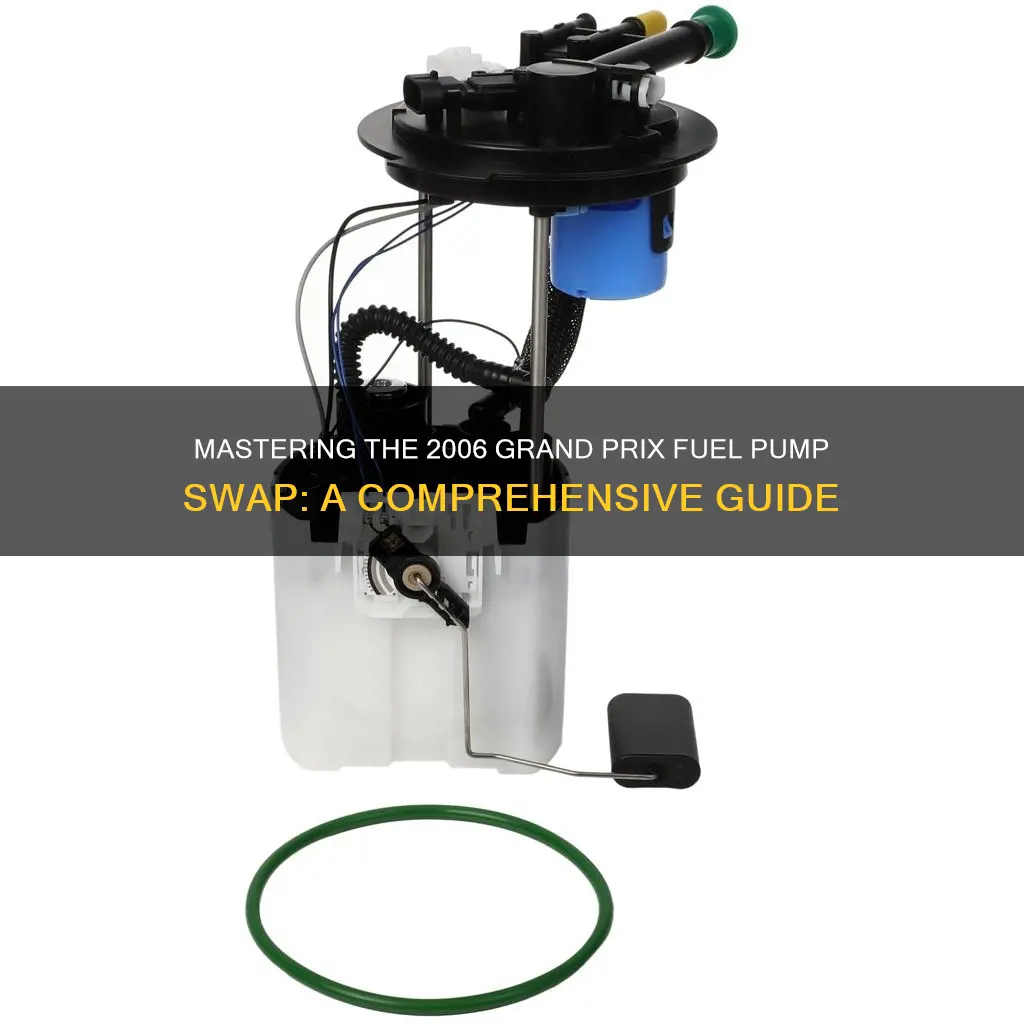 how to 2006 grand prix fuel pump replacement