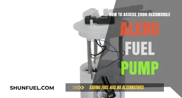 Accessing the Fuel Pump in Your 2000 Oldsmobile Alero: A Guide