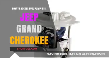 Accessing the Fuel Pump in Your 2011 Jeep Grand Cherokee