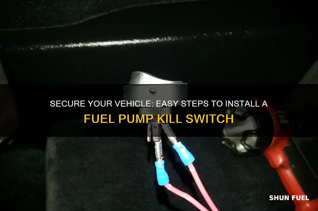 how to add a fuel pump kill switch