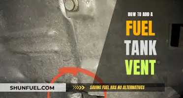 A Guide to Installing a Fuel Tank Vent