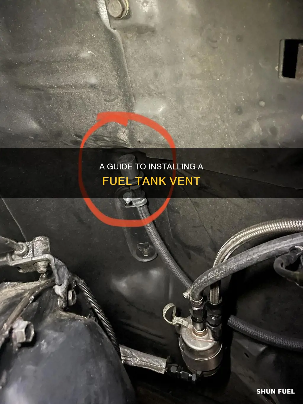 how to add a fuel tank vent