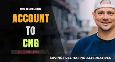 Seamlessly Expand Your CNG Network: Adding a New Account Made Easy