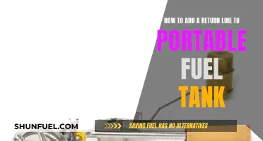 A Guide to Adding Return Lines to Portable Fuel Tanks