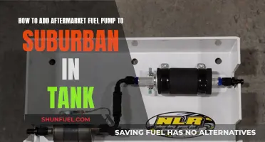 Enhancing Your Suburban: Installing an Aftermarket Fuel Pump