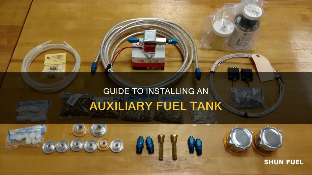 how to add an auxiliary fuel tank